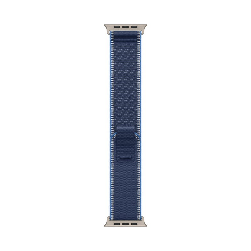 Apple Watch Ultra 3 49mm  GPS + Cellular, Natural Titanium ремешок Blue/Bright Blue Trail Loop M/L (MEWU4)