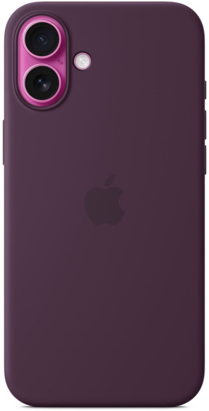 Чехол Apple для iPhone 16 Plus Silicone MagSafe, сливовый