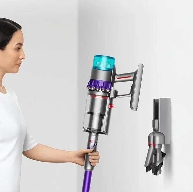Беспроводной пылесос Dyson Gen5 Detect Absolute SV23, Iron/Purple (Вилка РФ)
