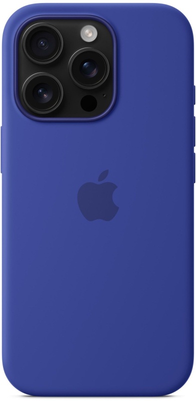 Чехол Apple для iPhone 16 Pro Silicone MagSafe, ультрамарин