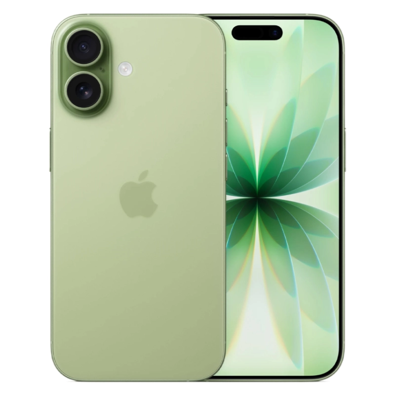 Смартфон Apple iPhone 17 256 ГБ зелёный (1sim + eSim) (Без RuStore)