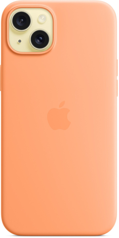 Чехол Apple для iPhone 15 Plus MagSafe, «свежая папайя»