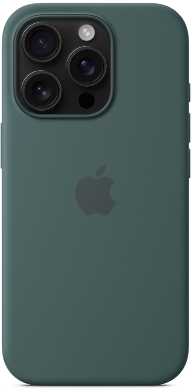 Чехол Apple для iPhone 16 Pro Silicone with MagSafe, зеленый