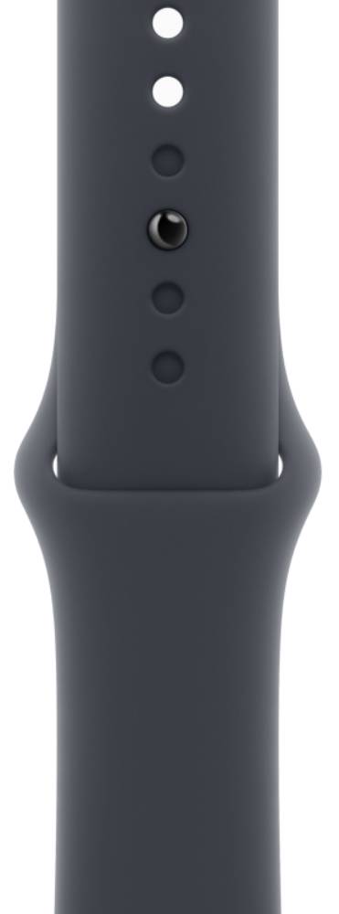 Apple Watch SE 2024 GPS 44мм корпус из алюминия Темная ночь+ремешок Sport Band midnight M/L