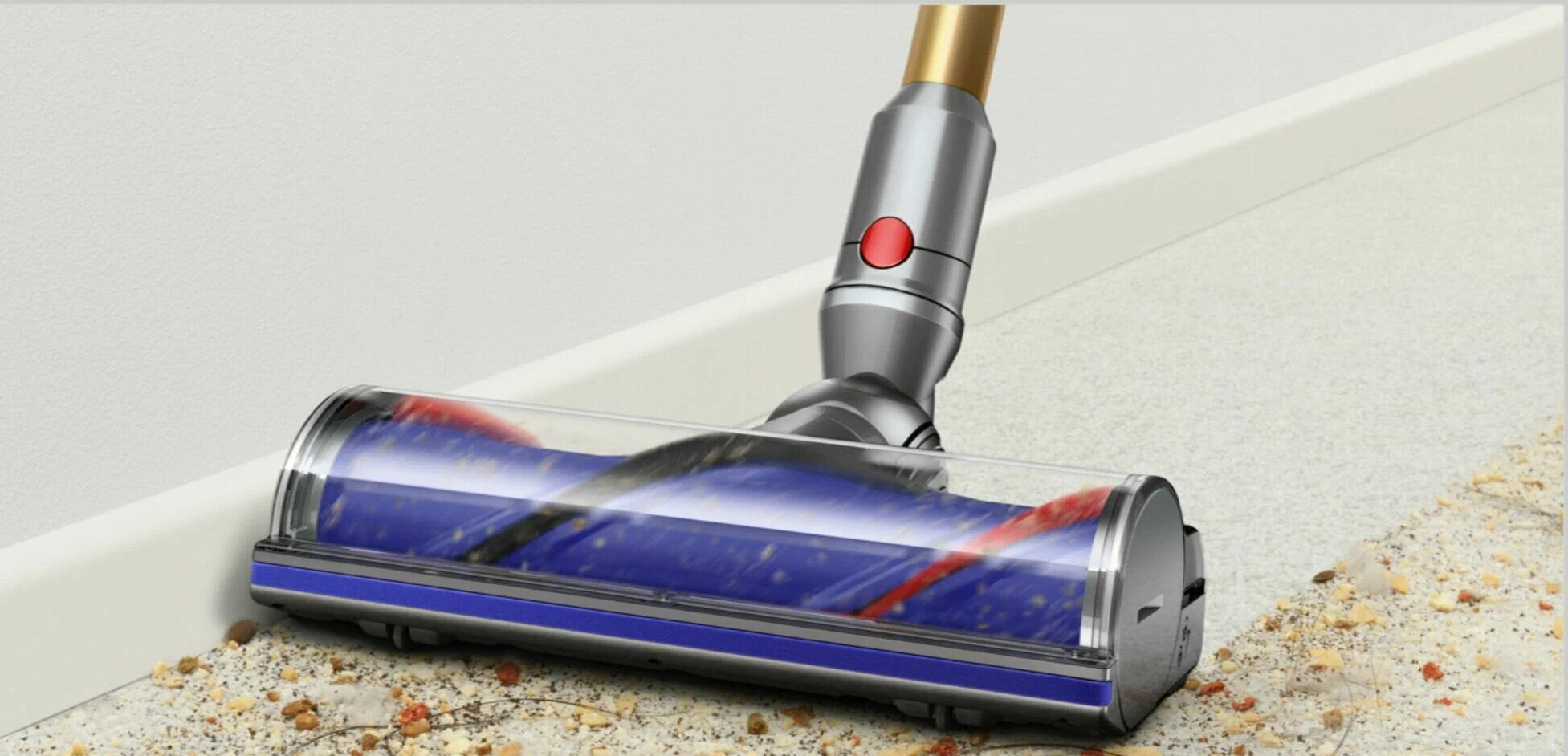 Беспроводной пылесос Dyson V12 Detect Slim Absolute, Yellow/Nickel (SV46)