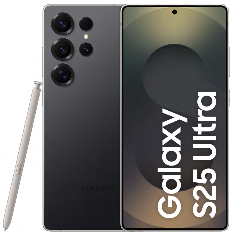 Смартфон Samsung Galaxy S25 Ultra 12 ГБ/256 ГБ, Черный титан