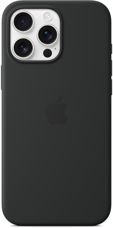 Чехол Apple для iPhone 16 Pro Max Silicone with MagSafe, черный