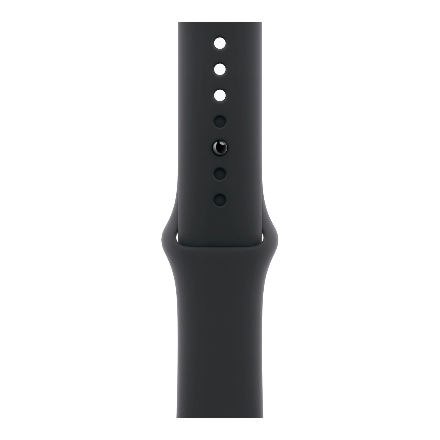 Apple Watch Series 11, 46 мм, алюминий цвета «Jet Black», спортивный ремешок "Black", M/L (MEUX4)