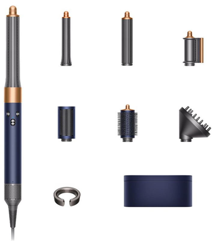 Стайлер для волос Dyson AirWrap Complete Long Diffuse HS05, Prussian Blue/Rich Copper