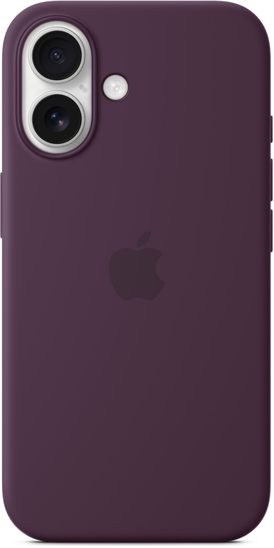 Чехол Apple для iPhone 16 Silicone with MagSafe, сливовый