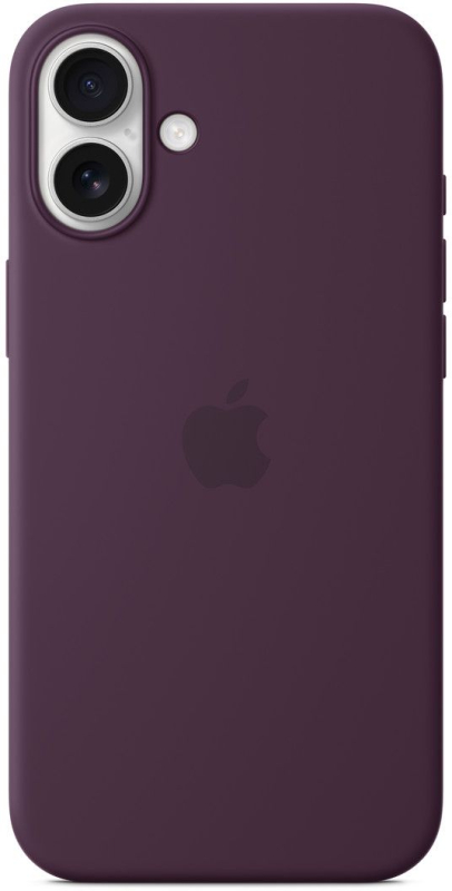 Чехол Apple для iPhone 16 Plus Silicone MagSafe, сливовый