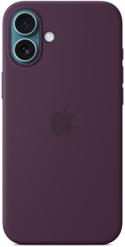 Чехол Apple для iPhone 16 Plus Silicone MagSafe, сливовый