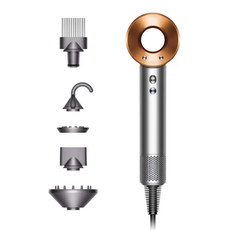 Фен Dyson Supersonic HD07, Nickel/Cooper (Вилка РФ)