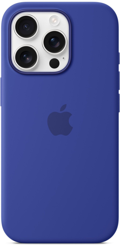 Чехол Apple для iPhone 16 Pro Silicone MagSafe, ультрамарин