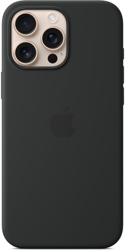Чехол Apple для iPhone 16 Pro Max Silicone with MagSafe, черный
