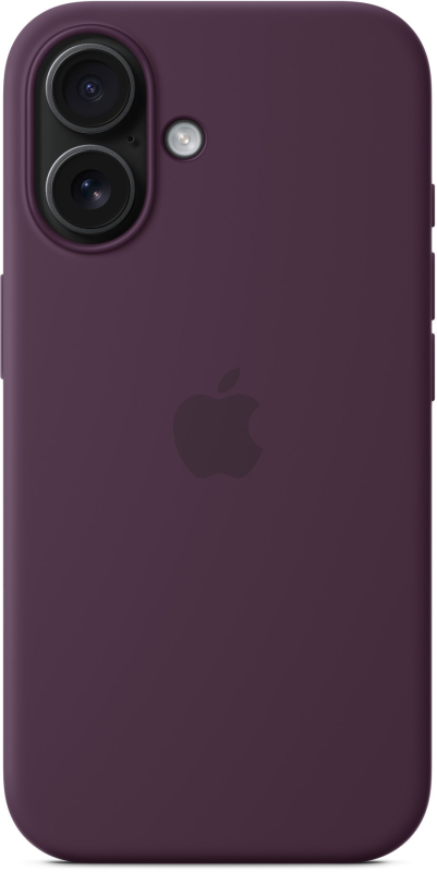Чехол Apple для iPhone 16 Silicone with MagSafe, сливовый