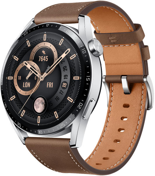 HUAWEI WATCH GT 3 Classic Jupiter-B19V 46mm Коричневые