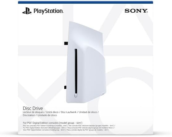 Дисковод для PS5 Pro/Slim Disc Drive, белый