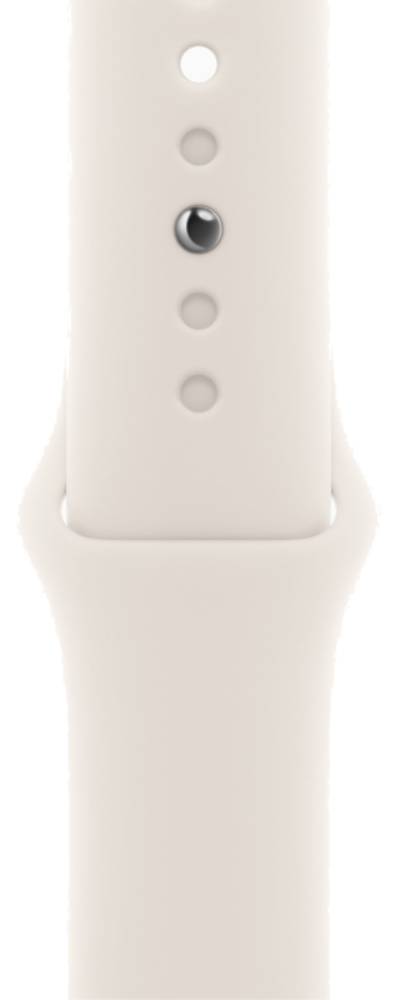Apple Watch SE 2024 GPS 40мм корпус из алюминия Сияющая звезда+ремешок Sport Band starlight S/M