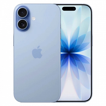 Смартфон Apple iPhone 17 256 ГБ голубой (1sim + eSim) (Без RuStore)
