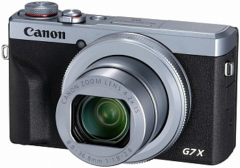Фотоаппарат цифровой Canon PowerShot G7 X Mark III (Серебристый)