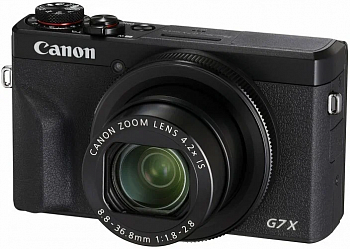 Фотоаппарат Canon PowerShot G7 X Mark III черный
