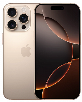 Apple iPhone 16 Pro 128Gb Desert Titanium (1sim + eSim) (Без RuStore)