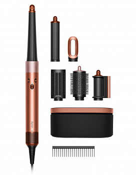 Стайлер для волос Dyson AirWrap ID Complete Long HS08, Amber Silk
